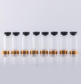 Glass medicine bottle
