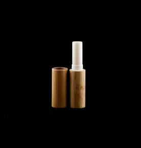 Wooden bamboo plastic lipstick tube