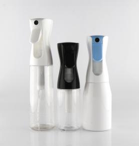 200ml 300ml 500ml custom hair bottle packaging continuous mist hair spray bottle
