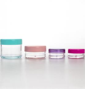 Round sample bottle