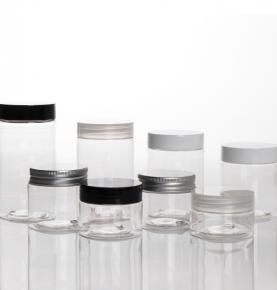 Transparent plastic can 30ml-150ml